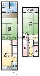 エジデン様貸家の物件間取画像